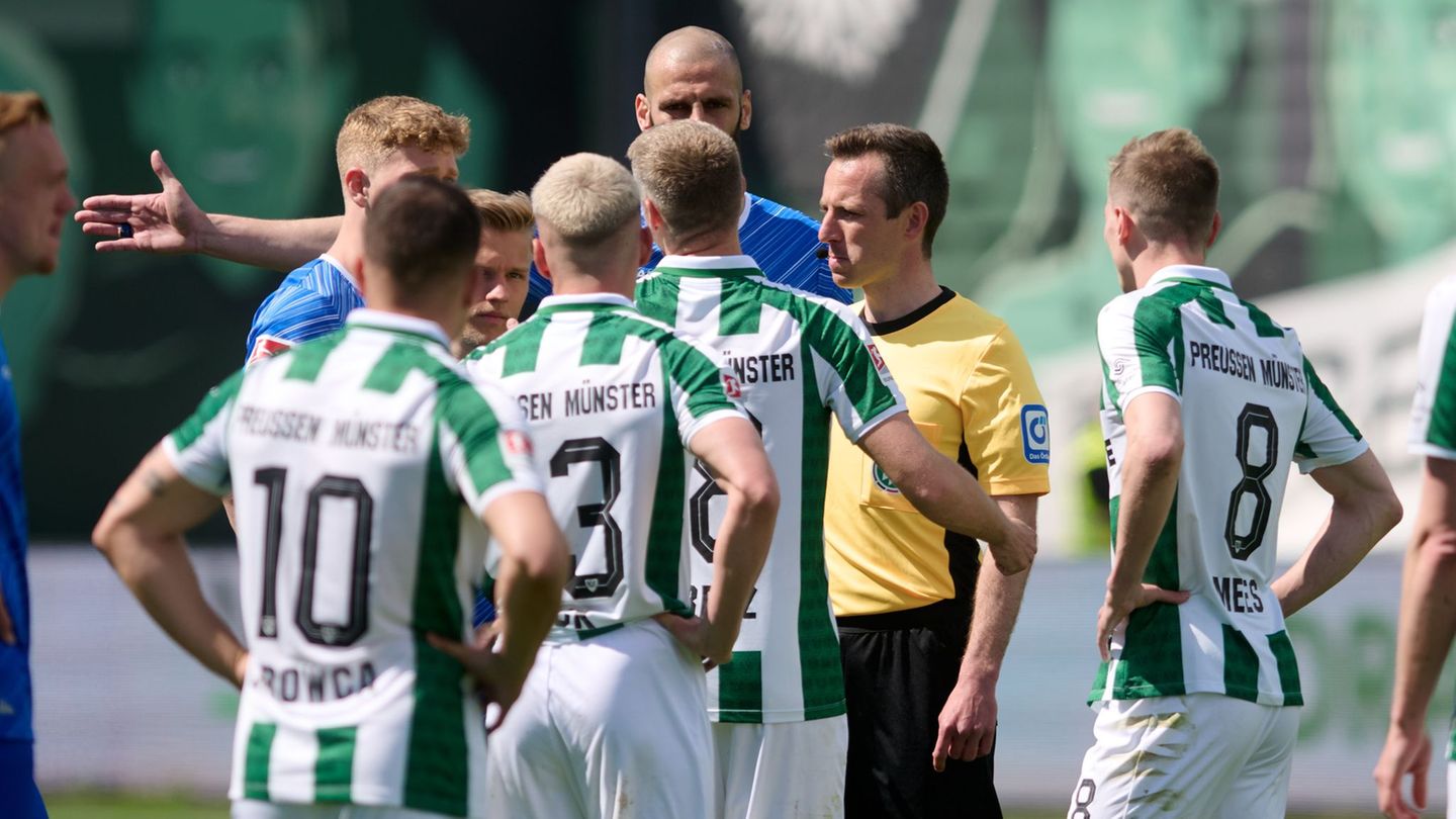 2. Bundesliga: Münster in höchster Not: Remis gegen Darmstadt zu wenig
