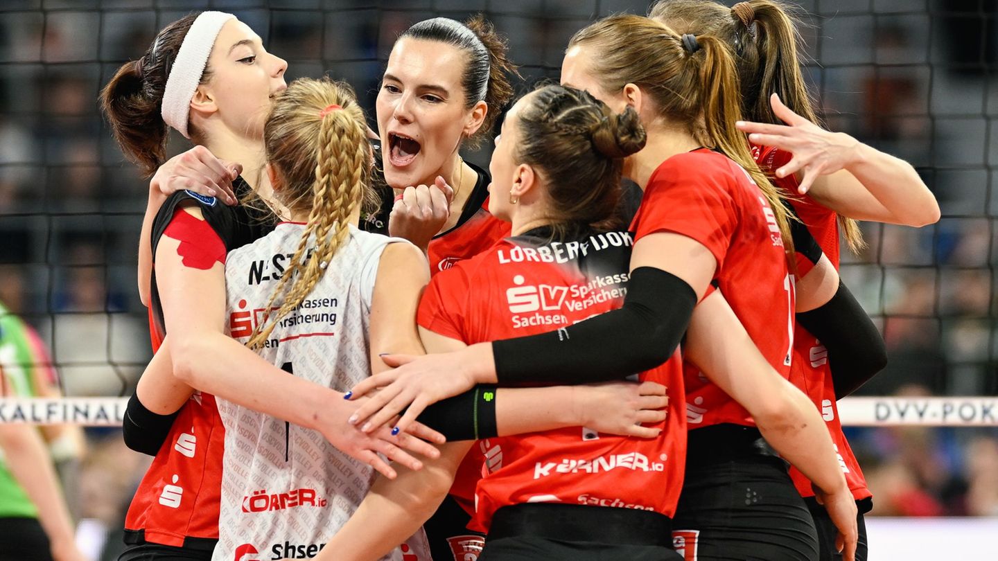 Volleyball-Bundesliga: Auch ohne Double: Dresdner SC mit „Saison im Reinen“