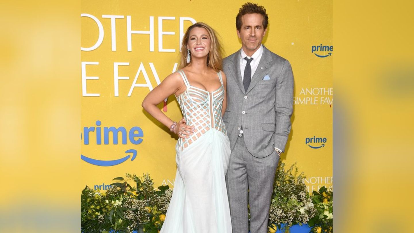 Blake Lively feiert ihren neuen Film: In einem Traumkleid in Mint bei Premiere