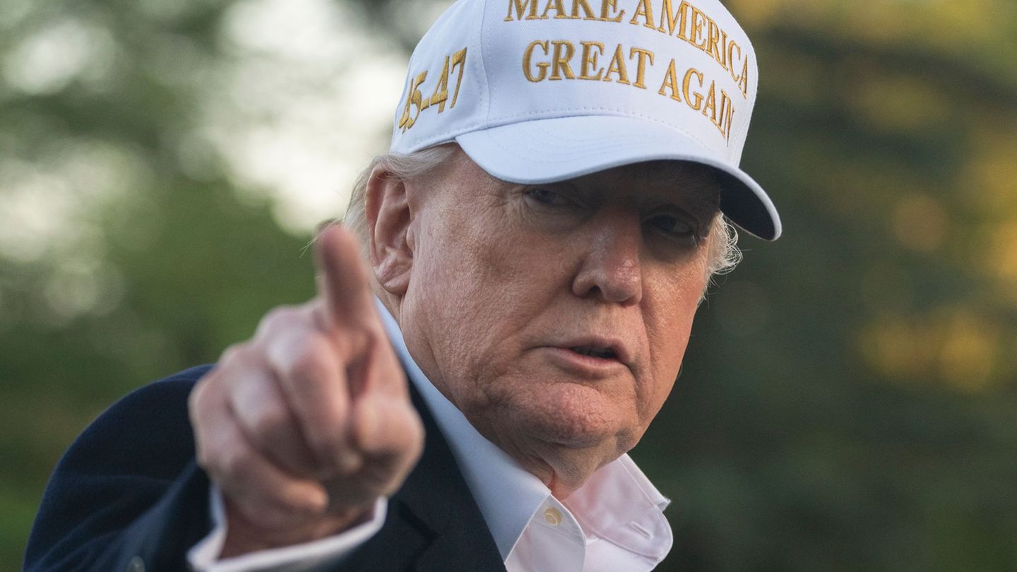 US-Präsident 100 Tage im Amt: Trump: Ich regiere das Land und die Welt