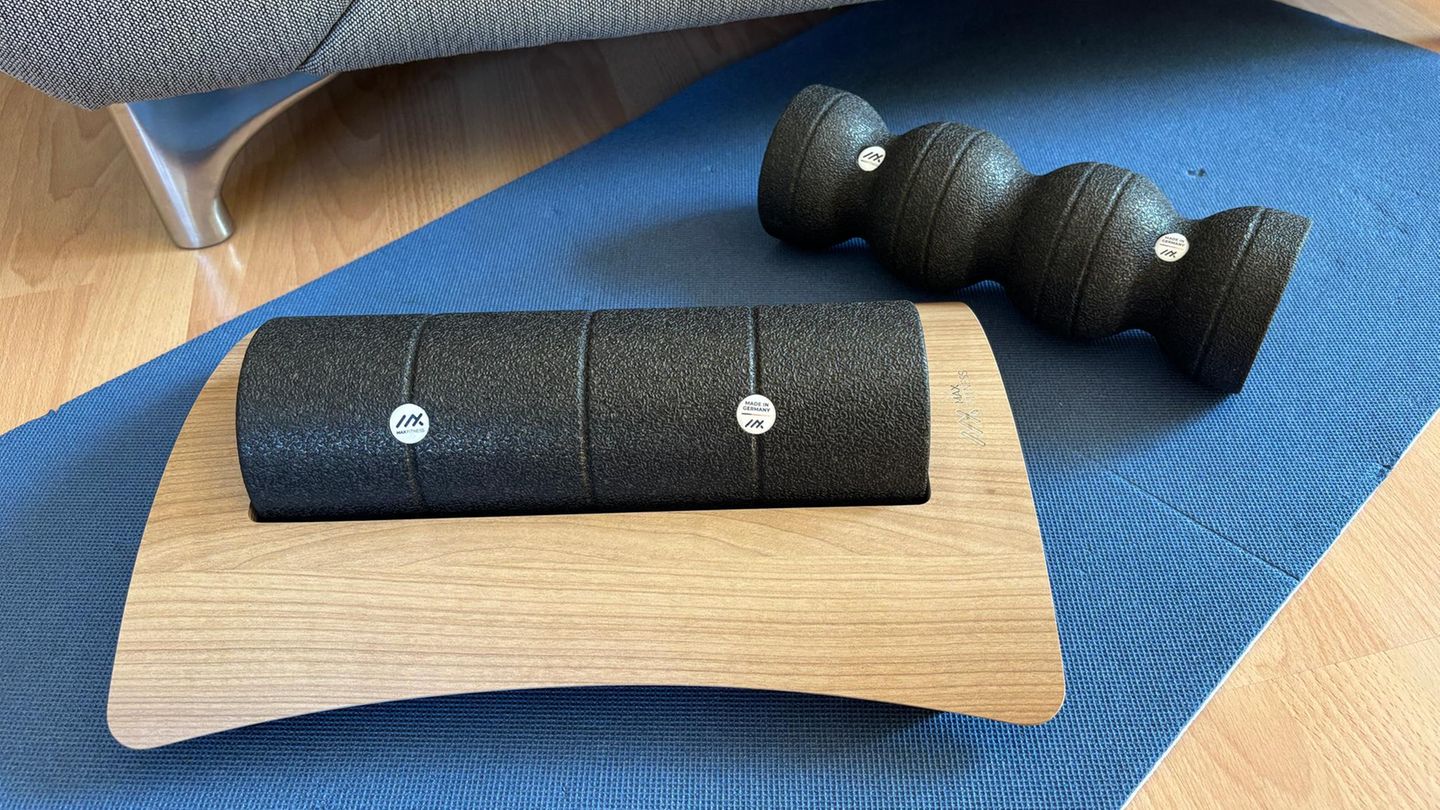„Die Höhle der Löwen“: Auf die Rolle, fertig, los! Der Max Fitness Faszientrainer im stern-Check