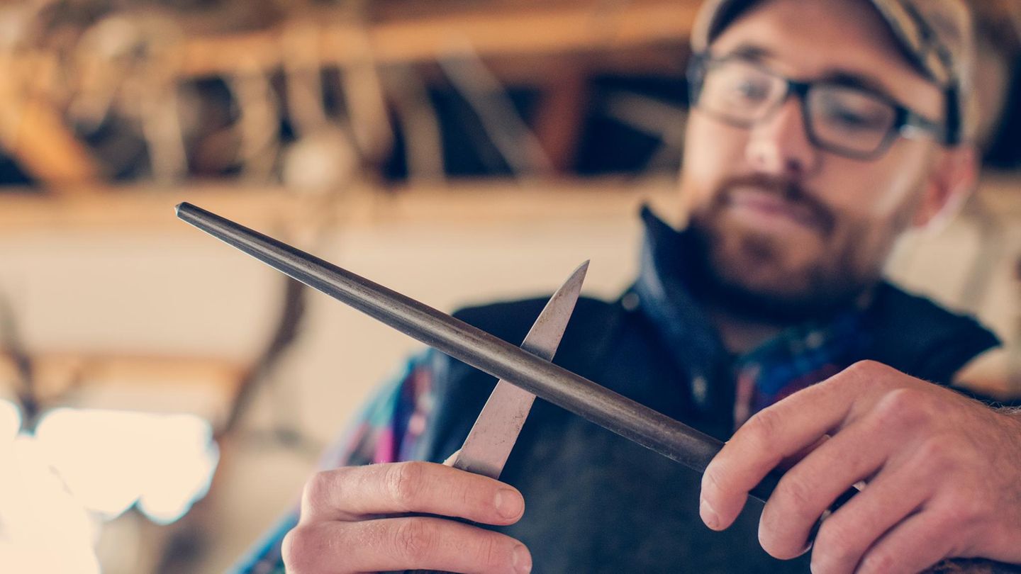 Scharfe Sache: Messer richtig schleifen – so bleibt die Klinge scharf wie am ersten Tag