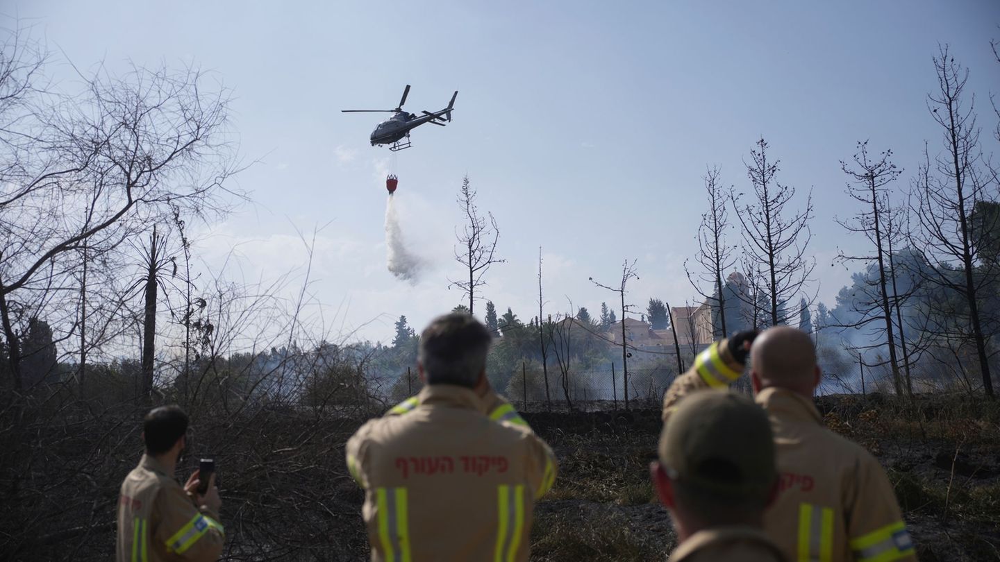 Große Waldgebiete zerstört: Brände bei Jerusalem laut Feuerwehr unter Kontrolle