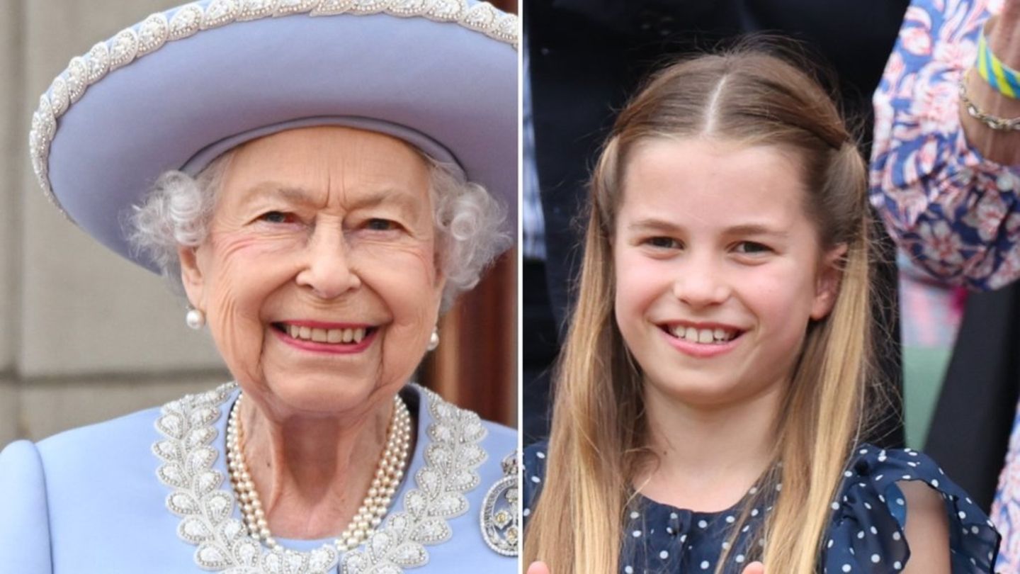 Prinzessin Charlotte wird zehn Jahre alt: So ähnlich ist sie Queen Elizabeth II.
