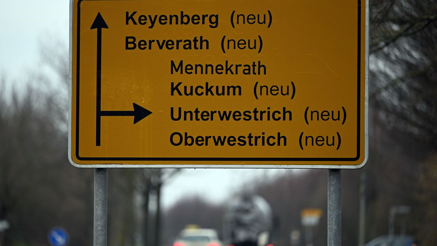Umbenennung: Dorfnamen am Garzweiler-Tagebau nach Umsiedlung angepasst