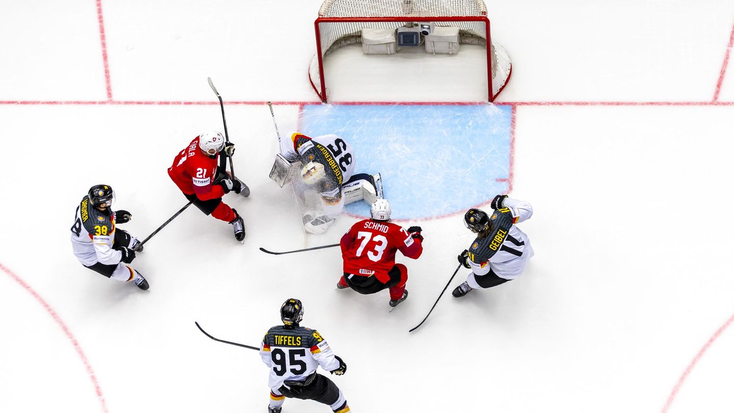 Eishockey-WM: „Gewisse Schwere“: DEB-Team nach 1:5 gegen Schweizer ratlos