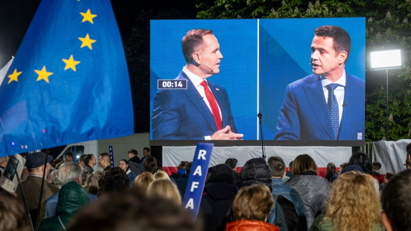 Präsidentschaftswahl in Polen: Kopf-an-Kopf-Rennen zwischen Trzaskowski und Nawrocki