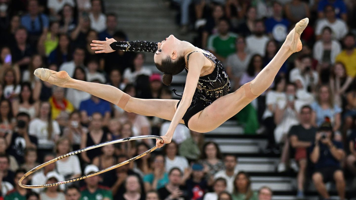 Rhythmische Sportgymnastik: Olympiasiegerin Varfolomeev in drei EM-Finals