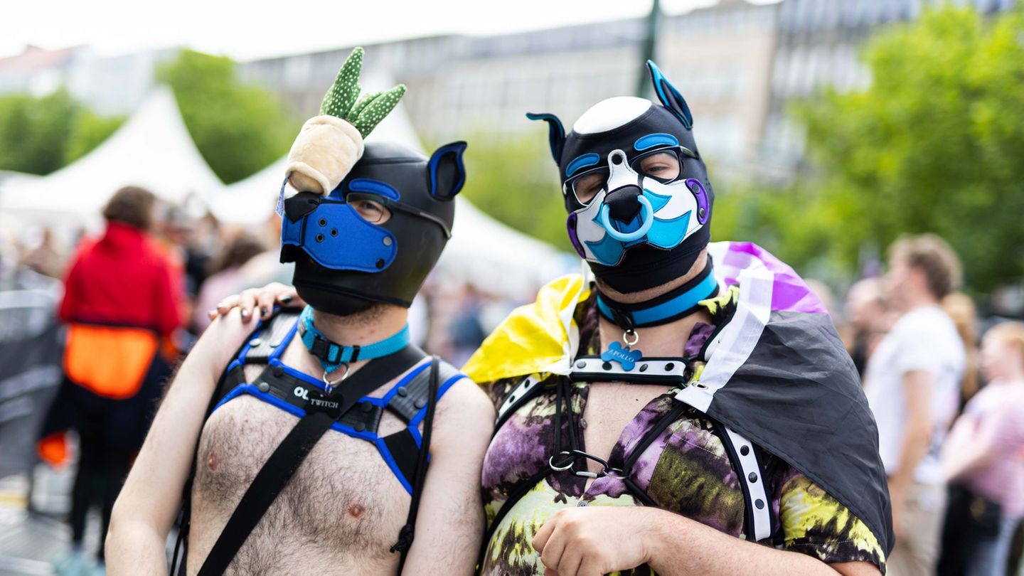 Buntes Fest in der Innenstadt: Tausende bei Christopher Street Day in Hannover