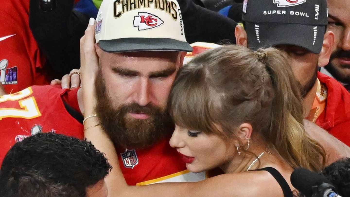 Taylor Swift und Travis Kelce: Süßer Moment bei Hochzeitsfeier