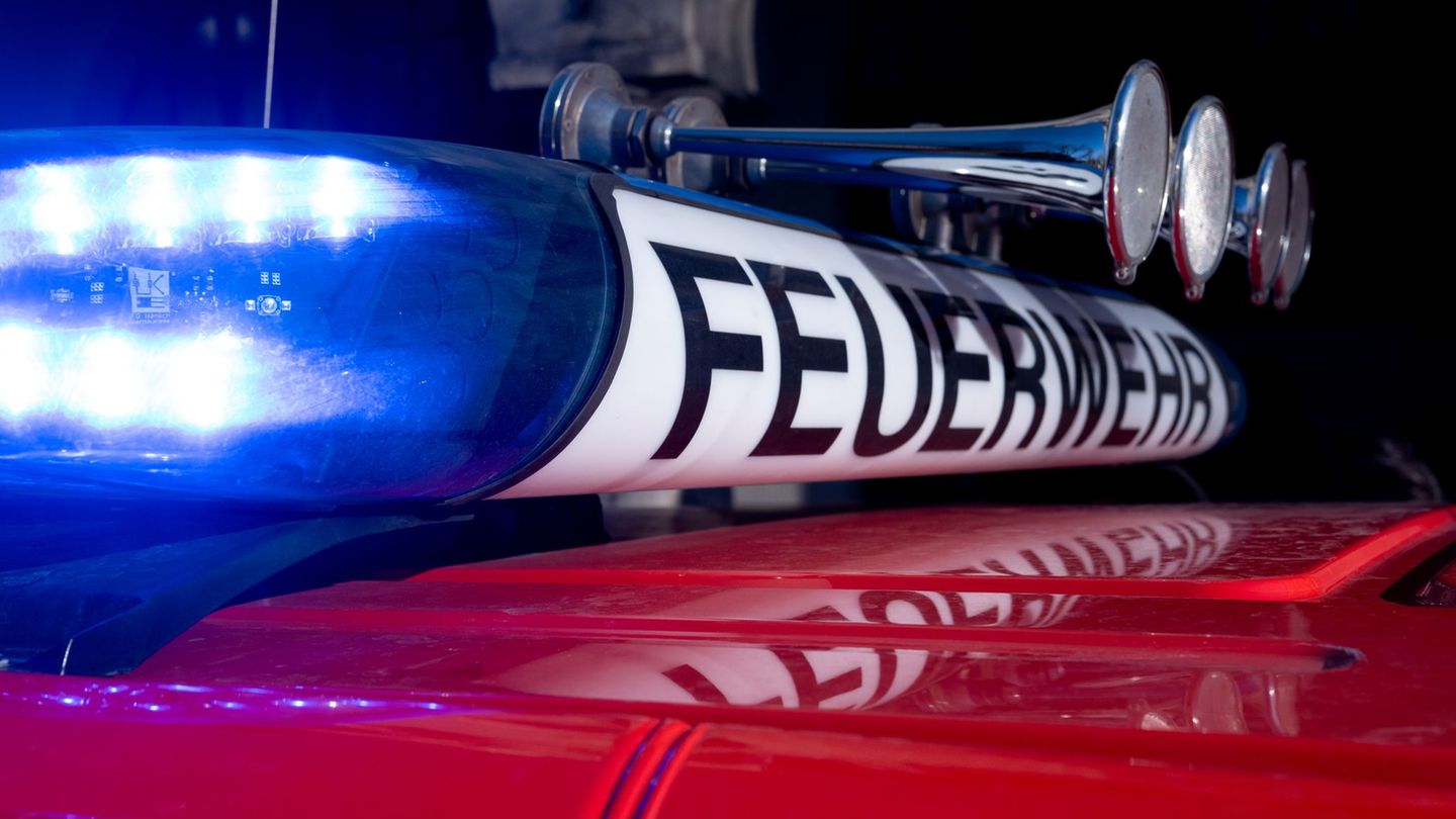 Landkreis Offenbach: Frau stirbt bei Brand – Feuerwehr rettet Bewohner per Leiter