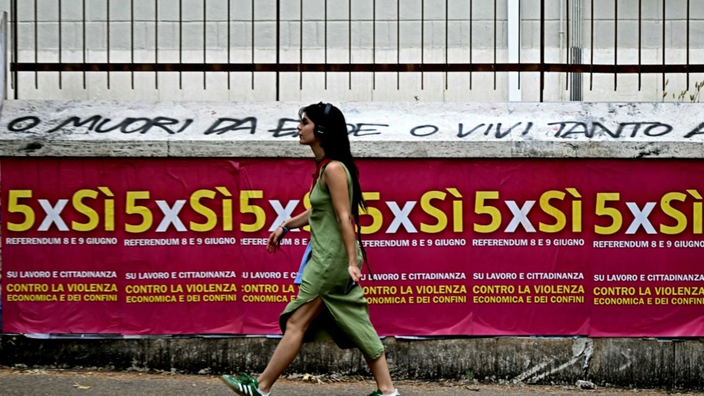 Italien: Referendum über schnellere Einbürgerung und Arbeitnehmerschutz in gescheitert
