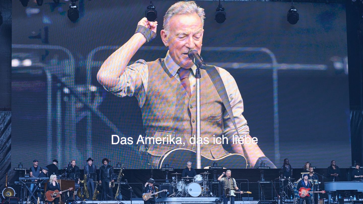 Konzert: Bruce Springsteen teilt in Berlin gegen Trump aus