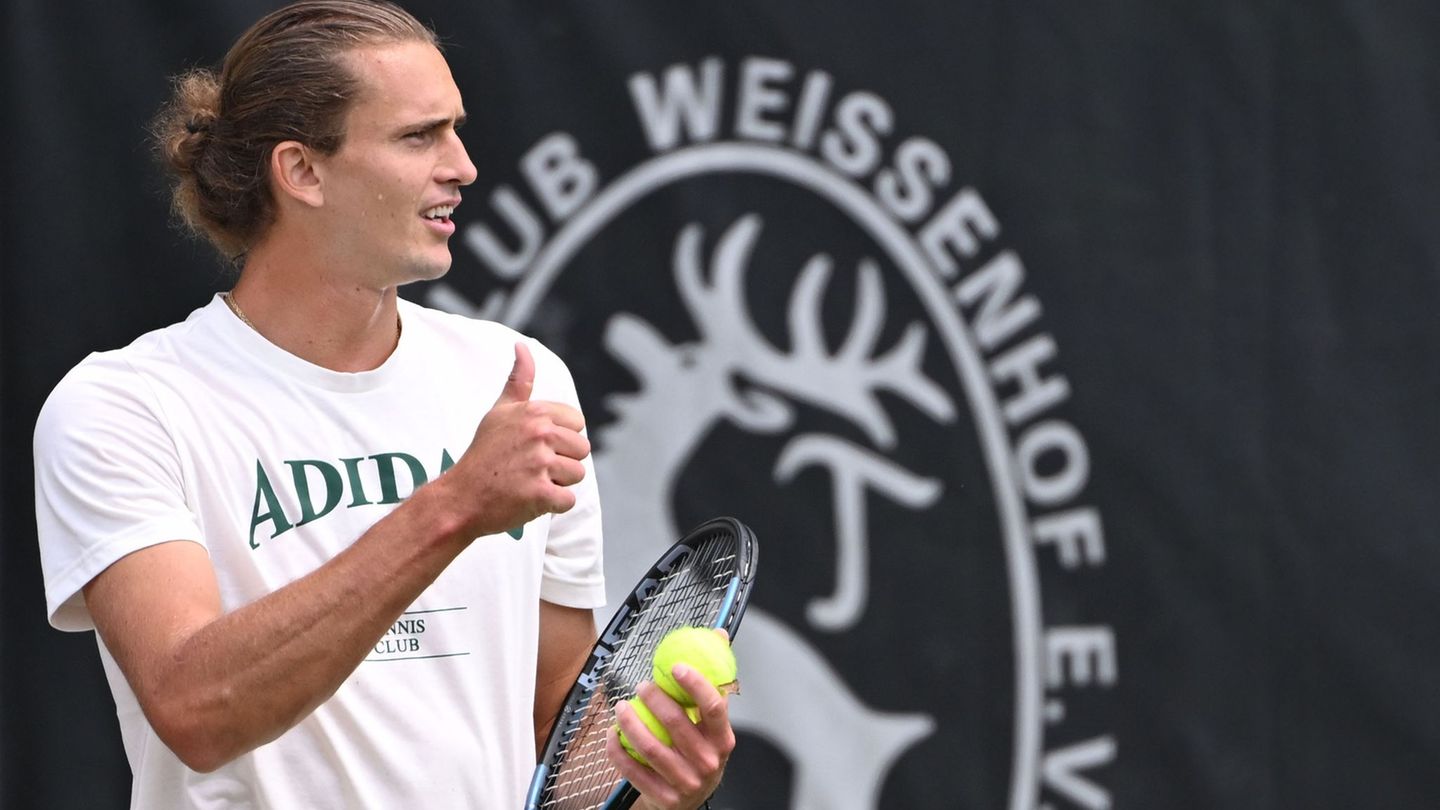Vorbereitung auf Wimbledon: Tennisstar Zverev tritt erstmals seit 2019 in Stuttgart an