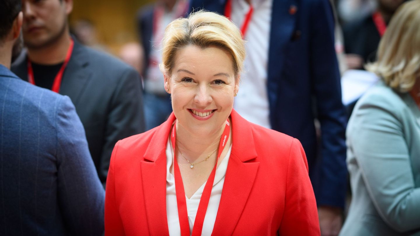 Berliner SPD: Giffey schließt Spitzenkandidatur nicht aus