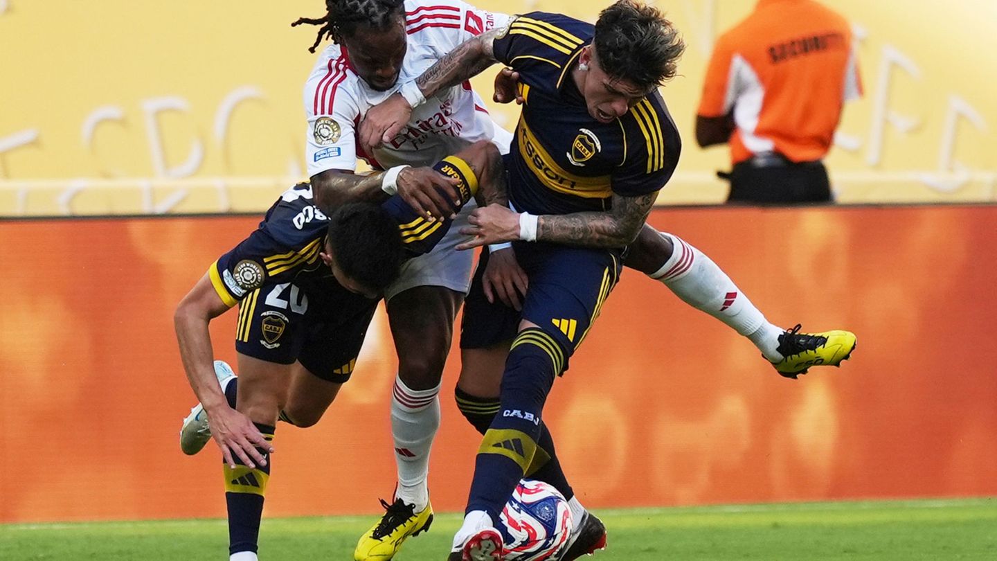 Fußball-Club-WM: Achtung Bayern: Wilde Szenen der Boca Juniors gegen Benfica