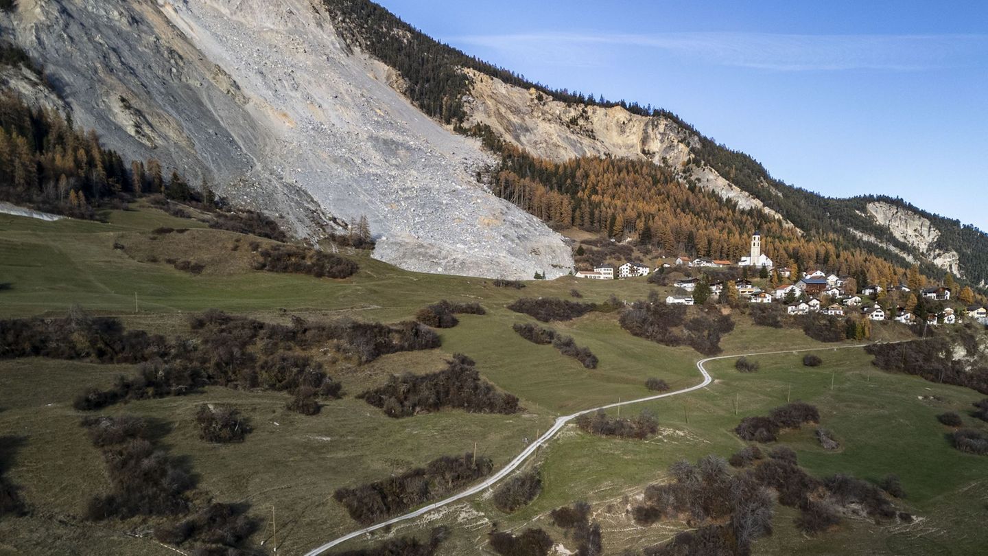 Naturgefahren: Geröll in Bewegung: Gefahr für Schweizer Dorf Brienz wächst