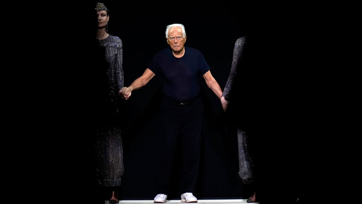 Mode: Sorge um Armani: Modemacher sagt Auftritte ab