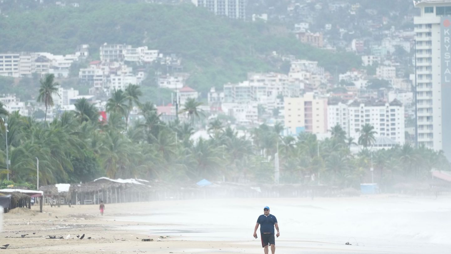 Unwetter: Mindestens zwei Tote durch Hurrikan „Erick“ in Mexiko