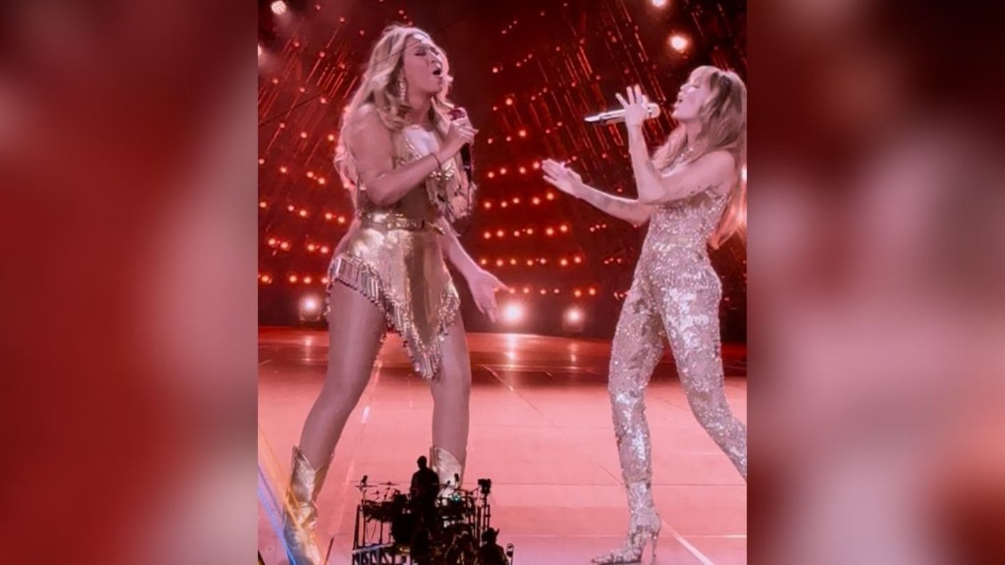 Miley Cyrus: Überraschungsauftritt bei Beyoncé in Paris