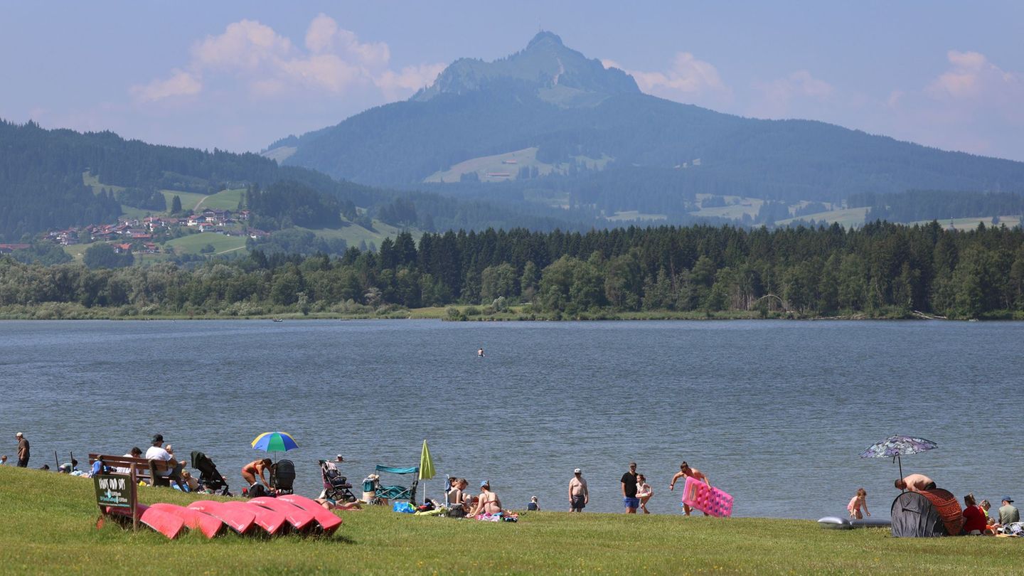 Wetter: Bis zu 36 Grad am letzten Ferientag
