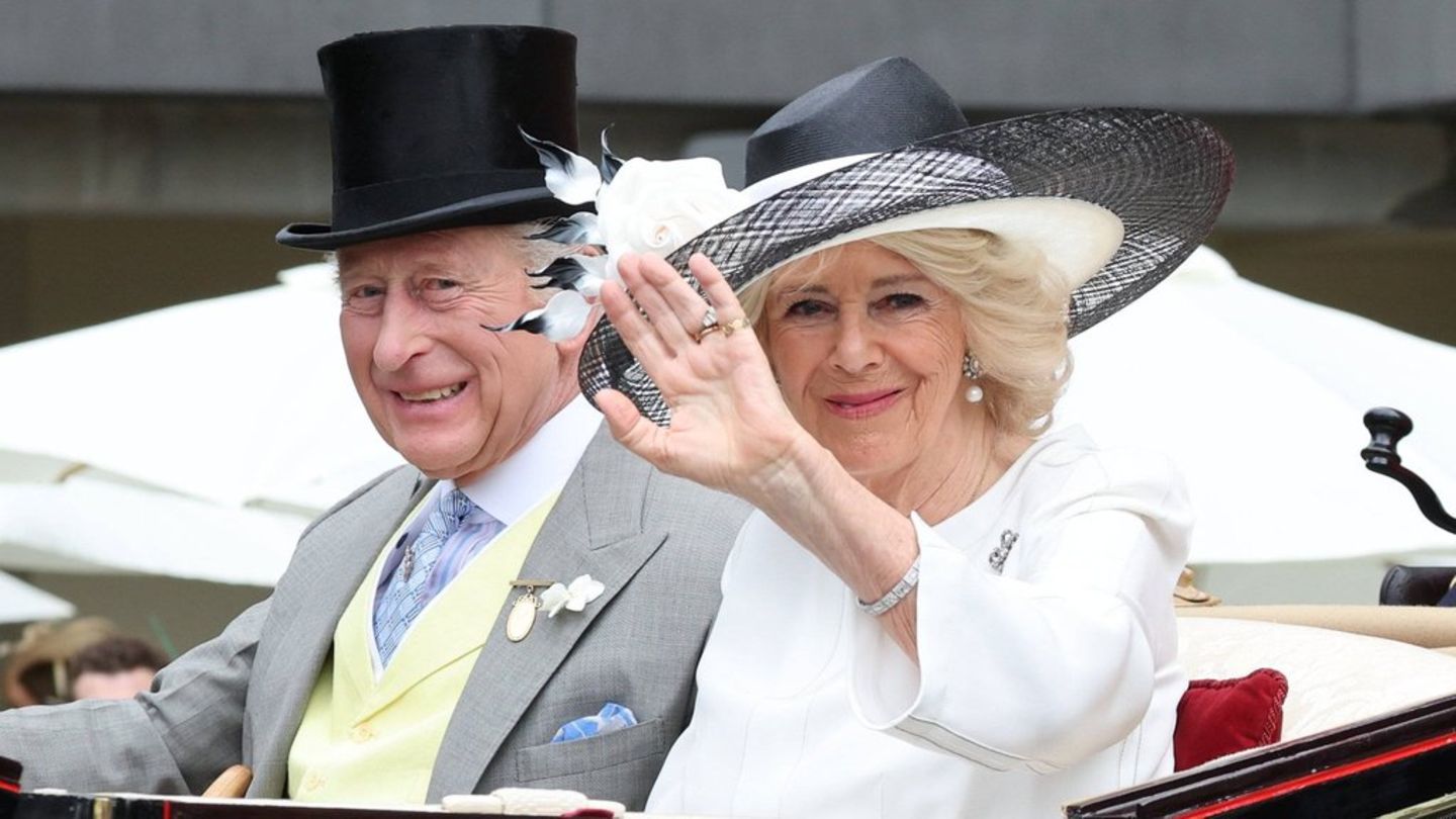 König Charles III. und Königin Camilla: Königspaar genießt letzten Royal-Ascot-Tag