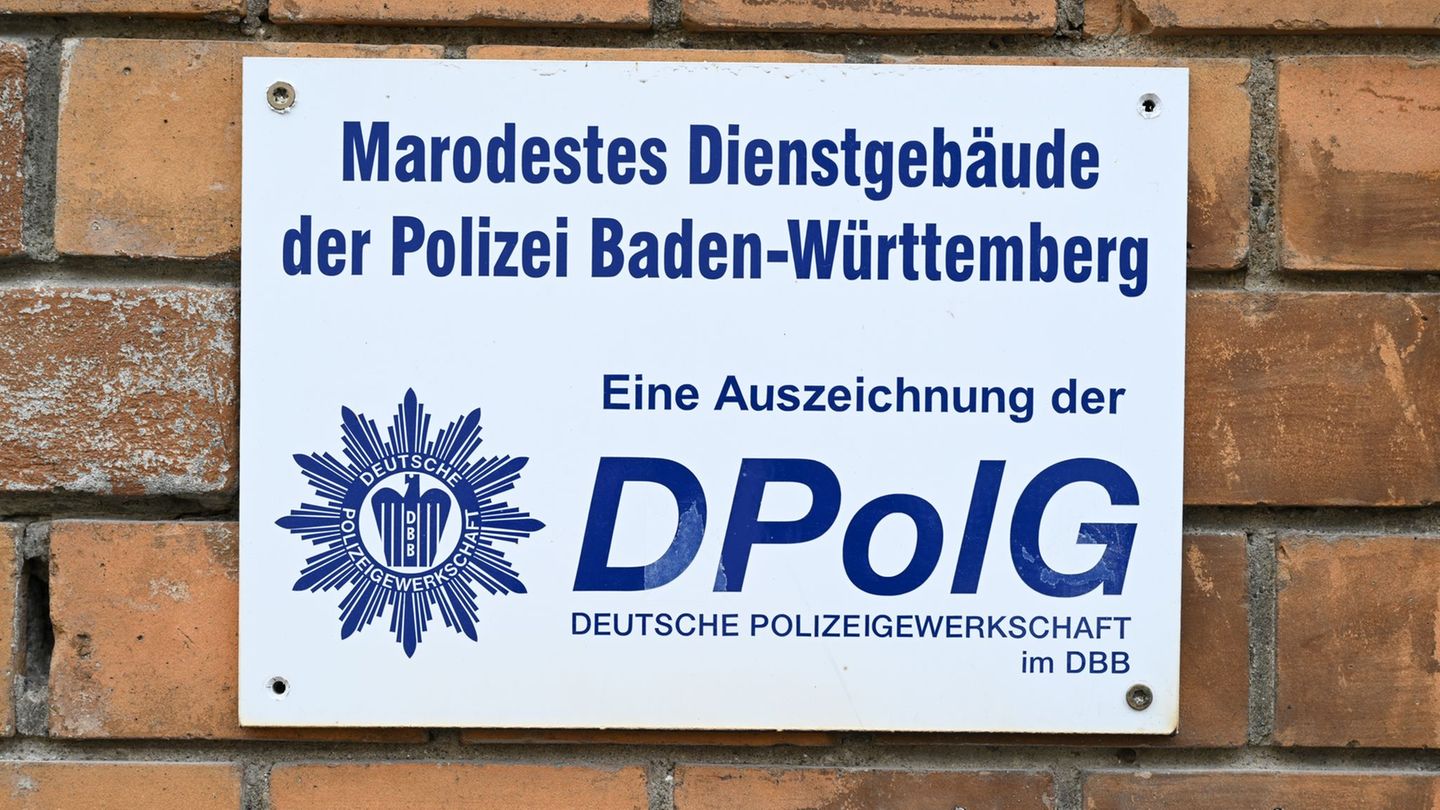 Sanierungsbedarf: Gewerkschaft sucht „marodestes Polizeigebäude“ im Südwesten