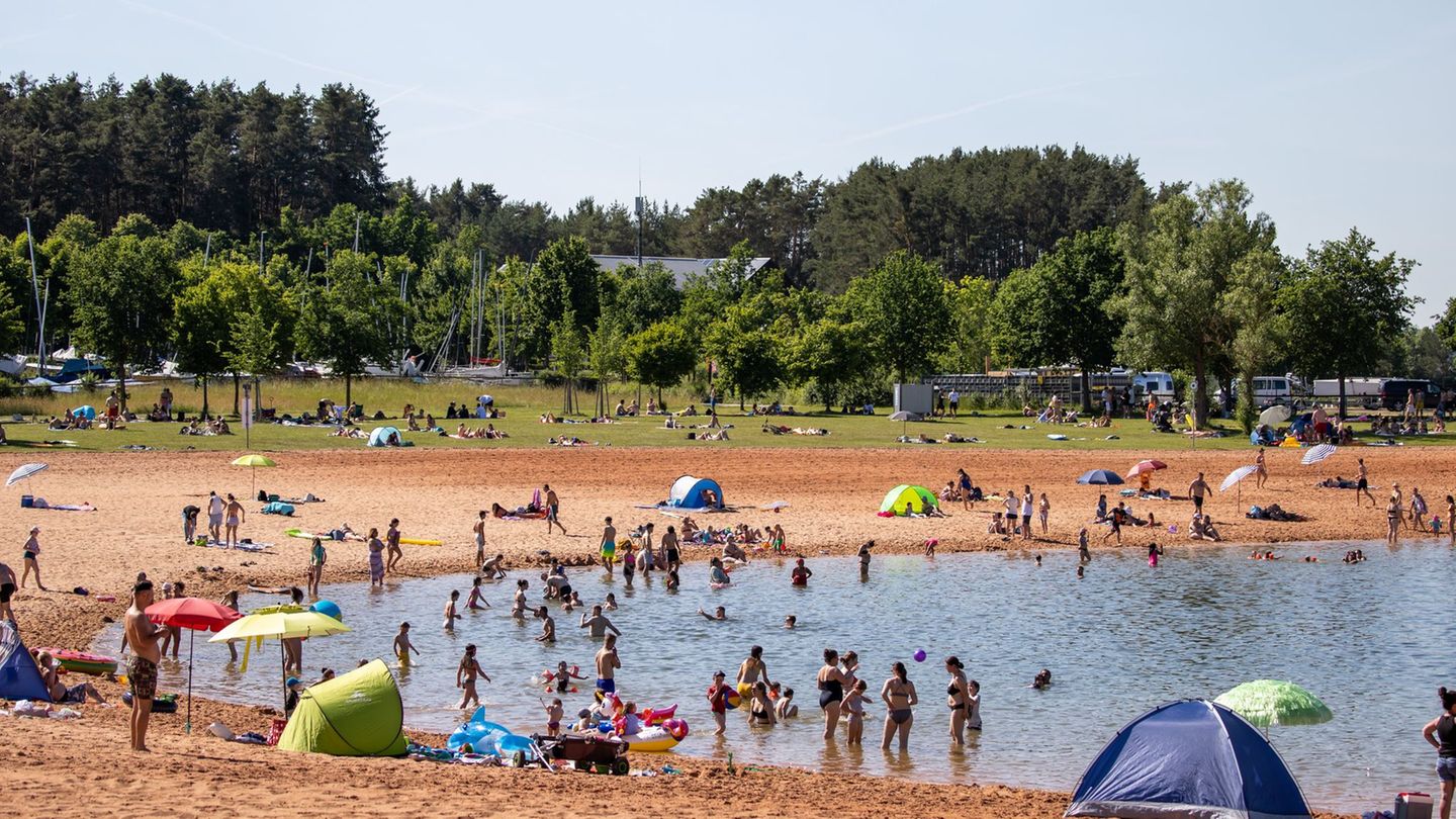 Wetter: Fast in ganz Bayern mehr als 30 Grad erwartet