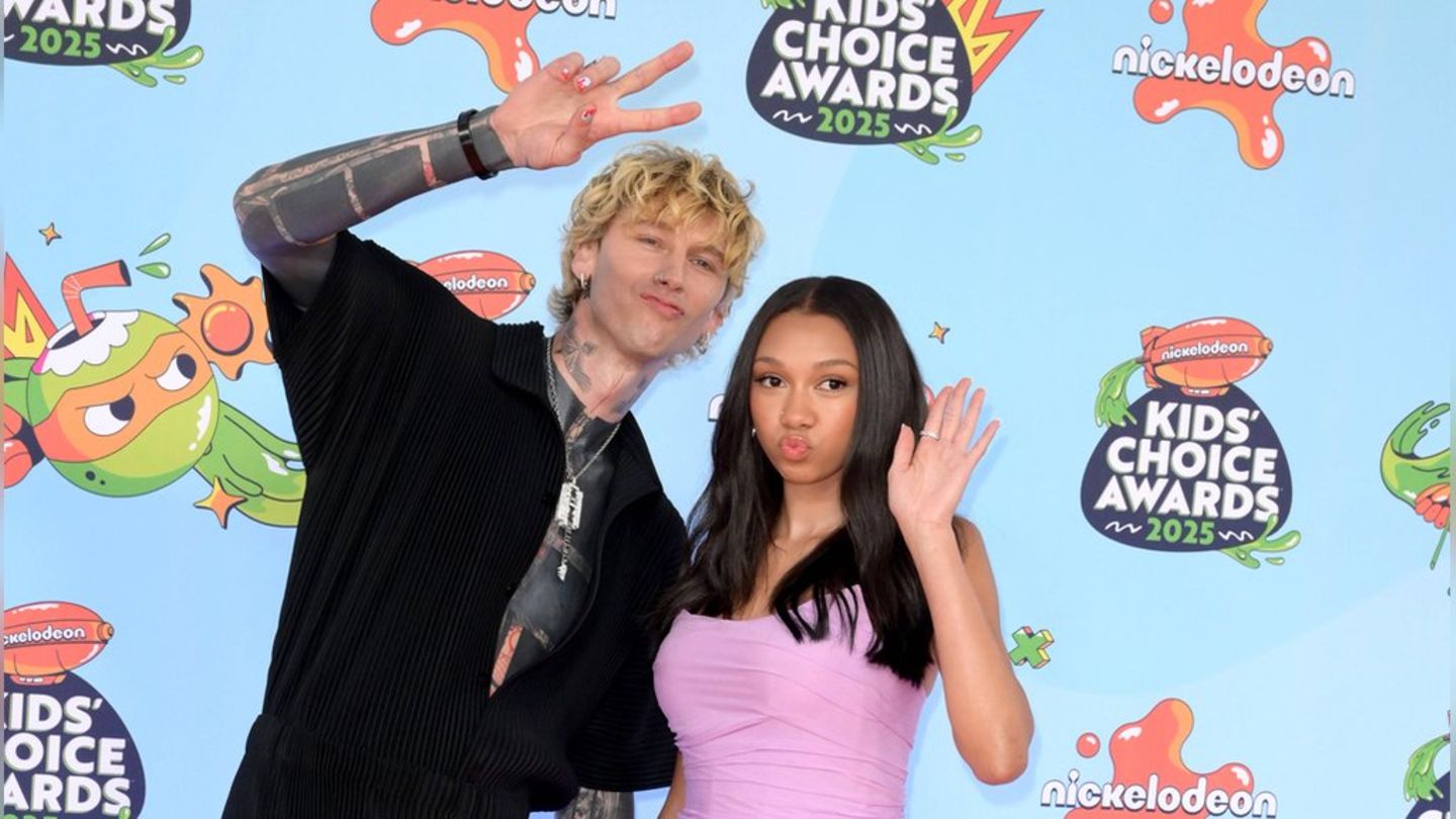 „Kids‘ Choice Awards“: Machine Gun Kelly mit Tochter Casie unterwegs