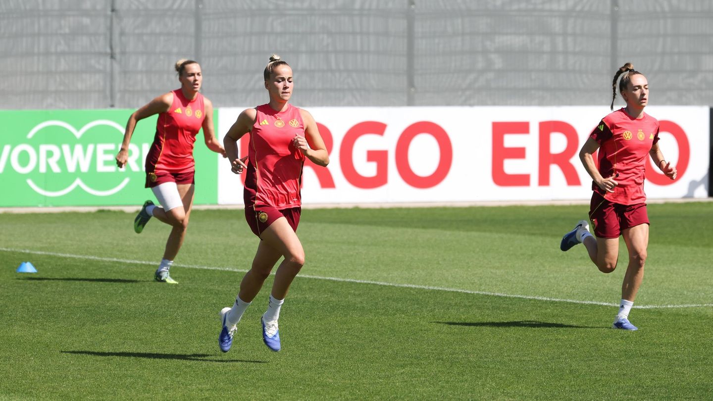 Vorbereitung auf die Schweiz: DFB-Frauen vor EM: „Das Ziel Titel zählt“