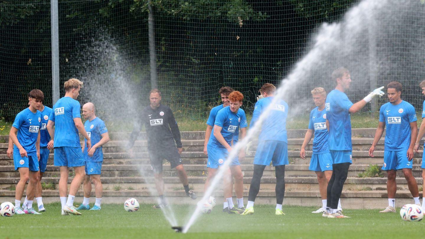 3. Fußball-Liga: Acht Neue beim Trainingsstart: Hansa arbeitet am Aufstieg