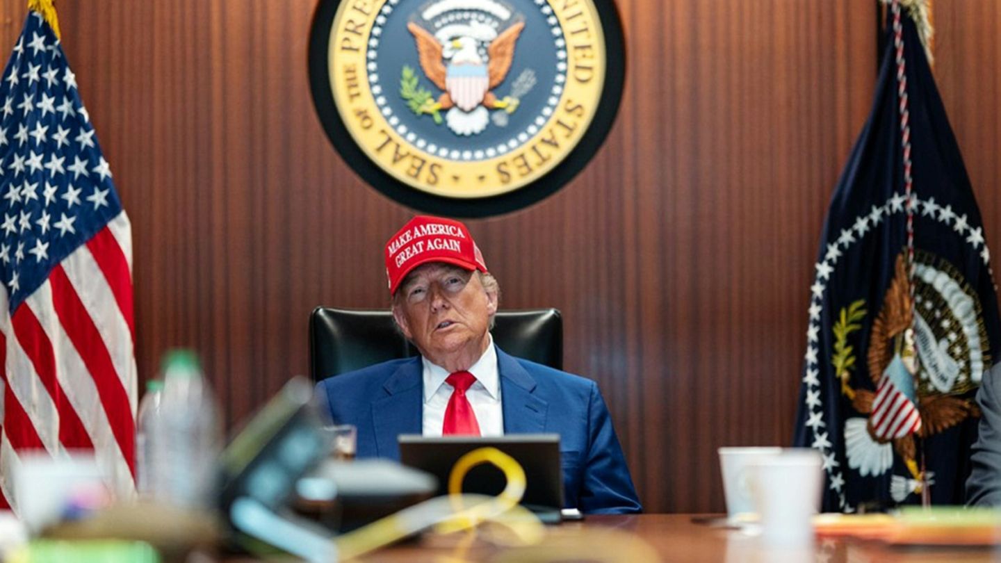 Trump nennt Irans Vergeltungsangriff „sehr schwach“