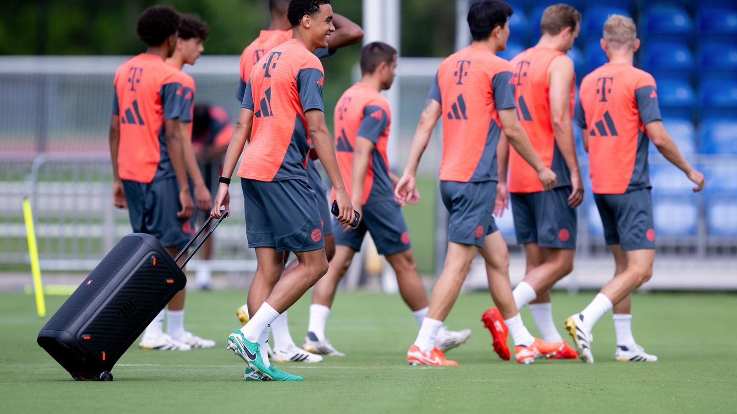 Fußball-Club-WM: Bayern trainieren mit DJ Musiala vor einem prominenten Gast