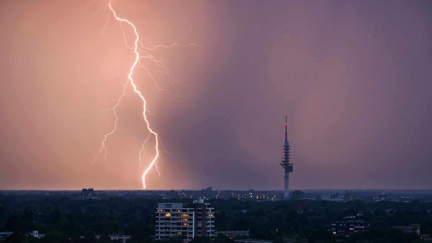 Wetter: Unwetter statt Sonne in Niedersachsen erwartet