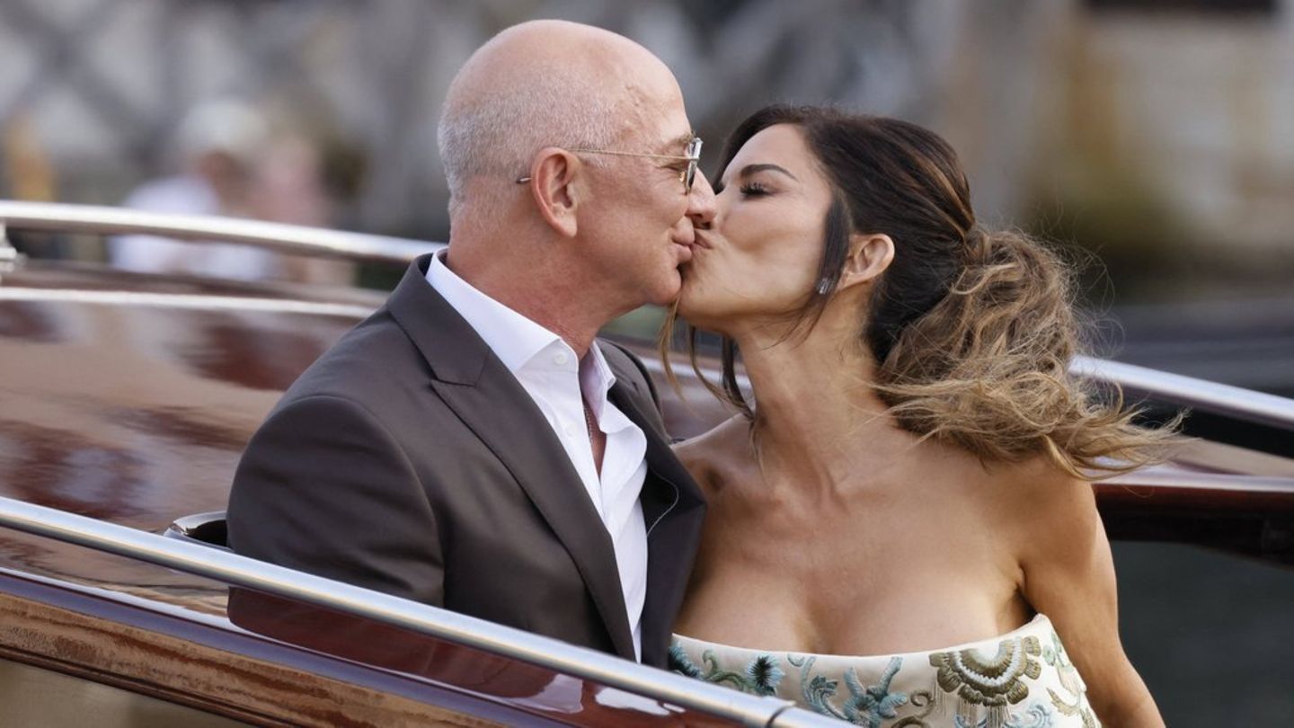 Jeff Bezos und Lauren Sánchez: Verliebte Turteleien vor der Hochzeit
