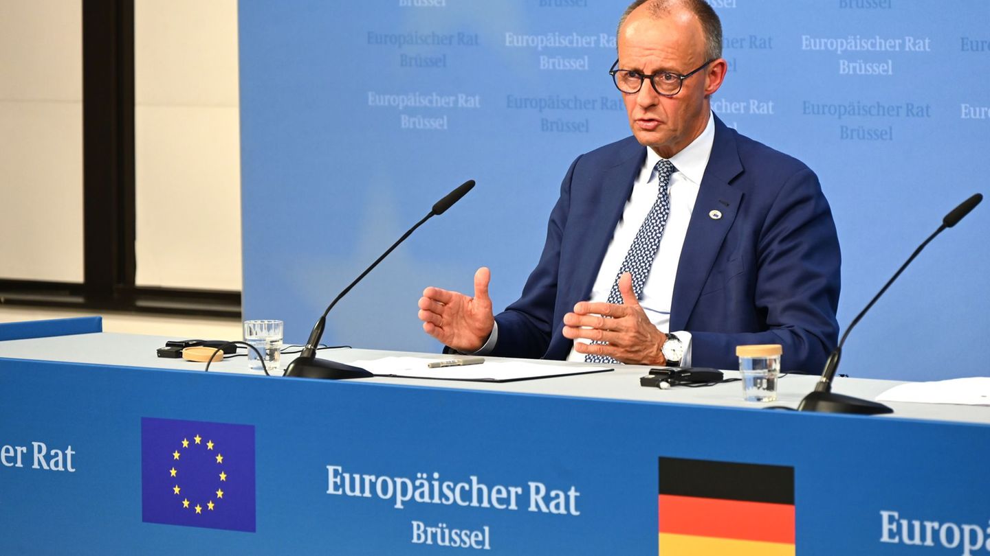 Drohender Handelskrieg: Merz will Turbo-Deal mit Trump zu Zöllen