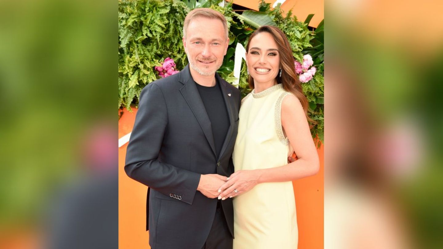 Christian Lindner: Mit Ehefrau Franca auf dem roten Teppich