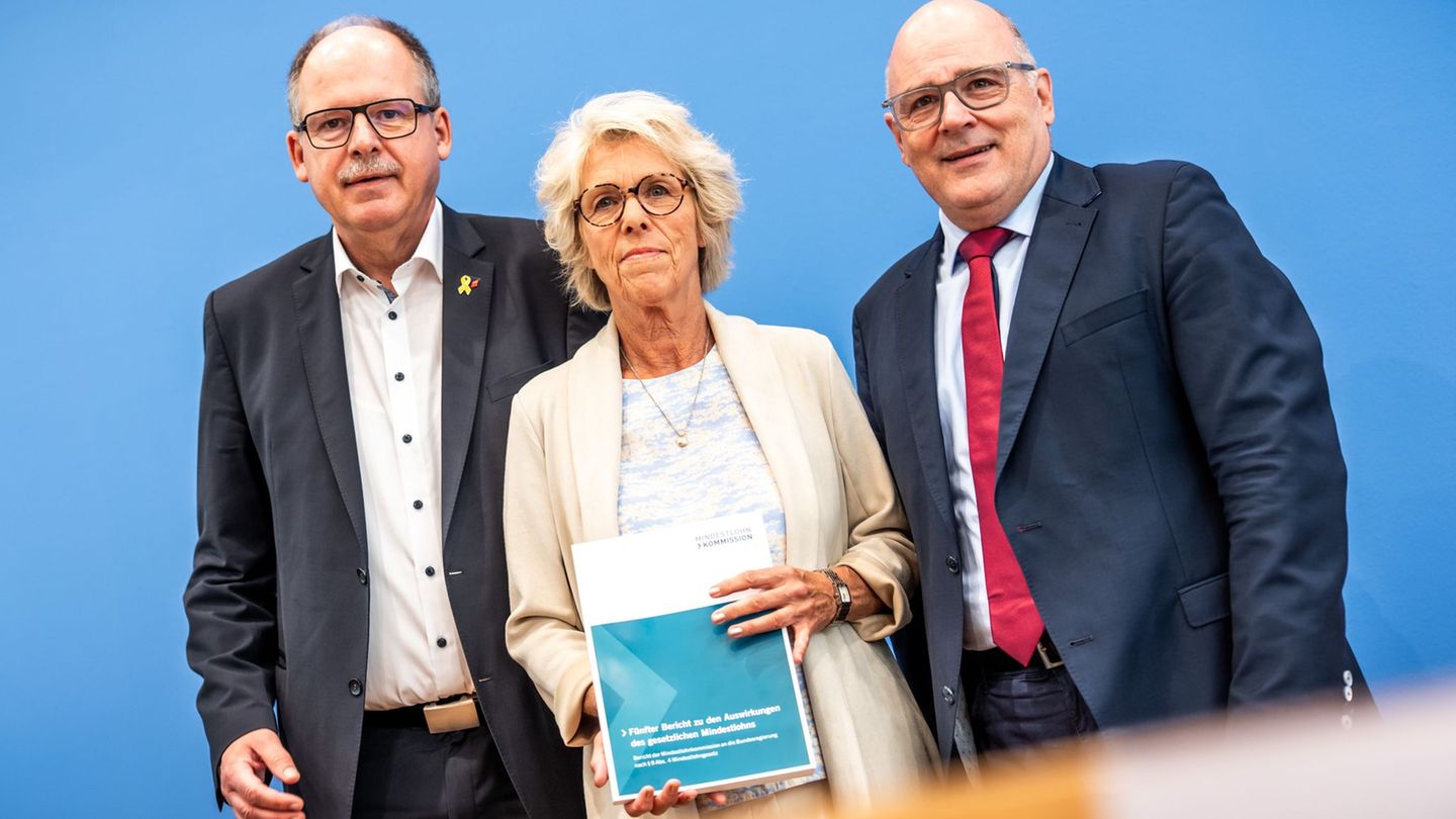 Einkommen: Mindestlohn steigt 2027 auf 14,60 Euro – Kritik aus der SPD