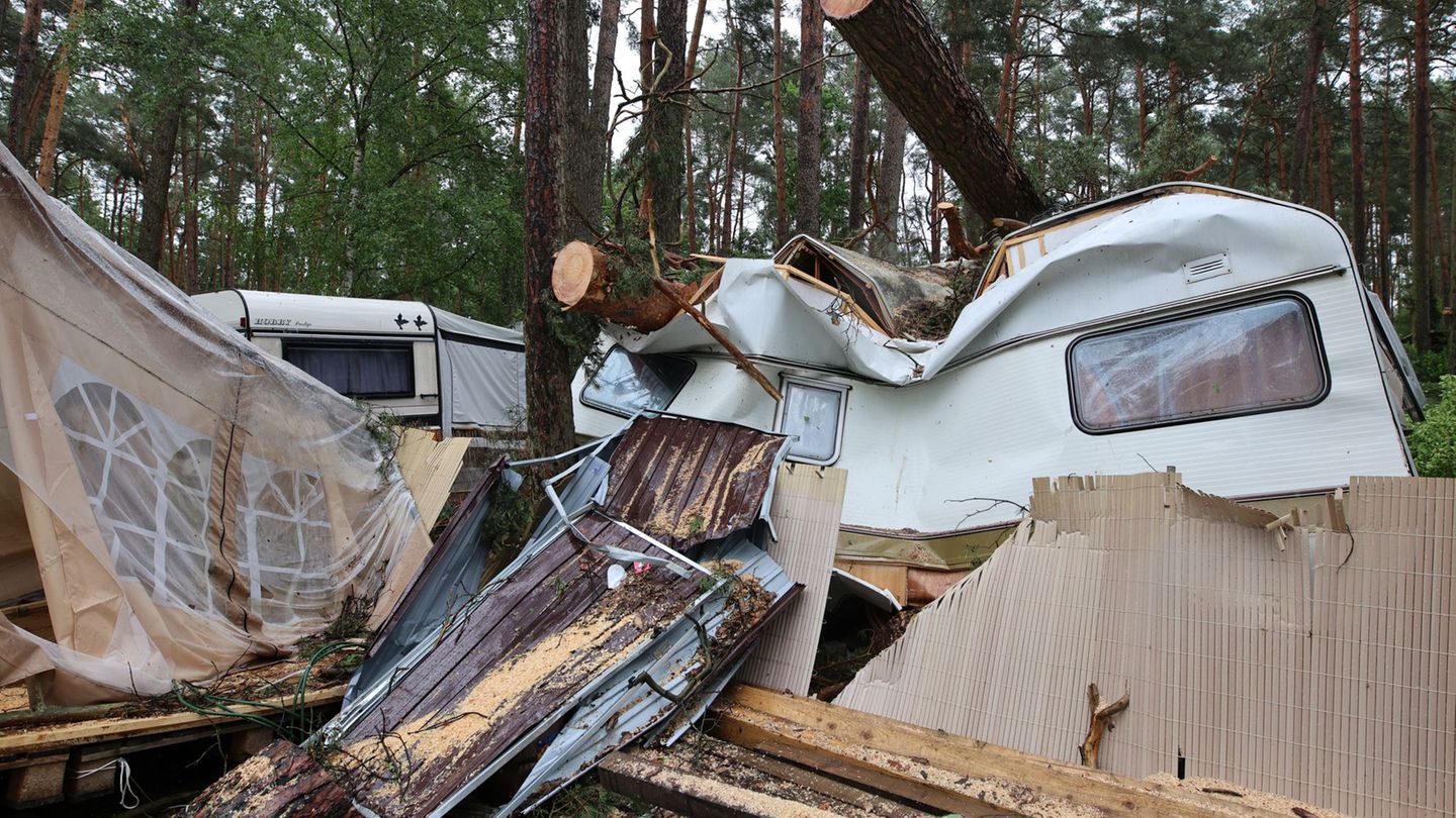Anlage bleibt geschlossen: Unwetter verwüstet Campingplatz
