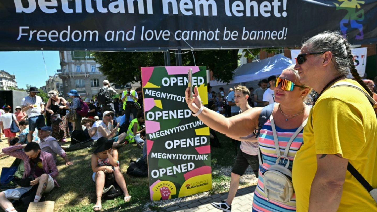 Pride-Parade in Budapest: Europaabgeordneter Glucksmann fordert mehr Druck auf Orban