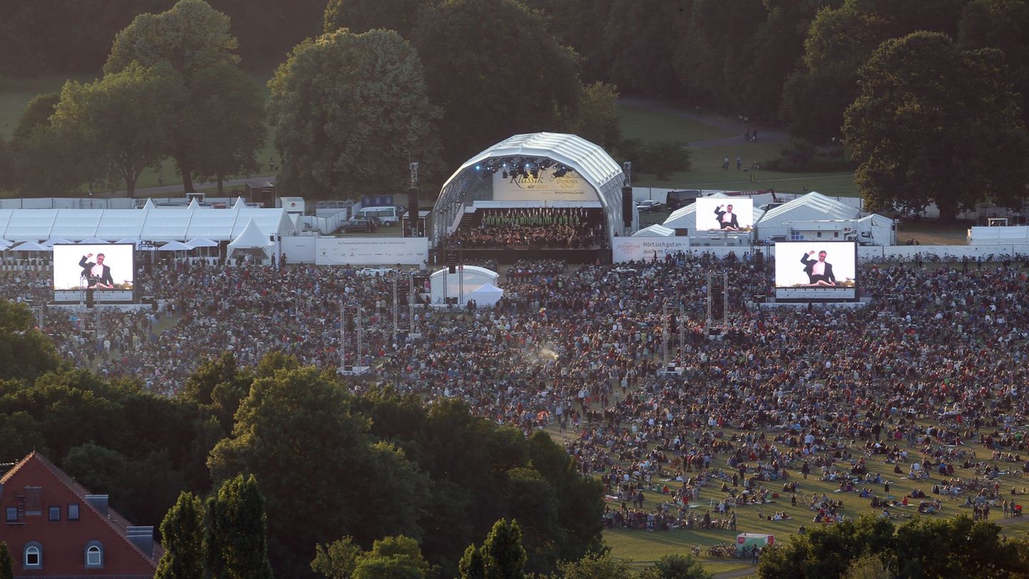 Open Air: 60.000 Gäste hören Gewandhausorchester unter freiem Himmel