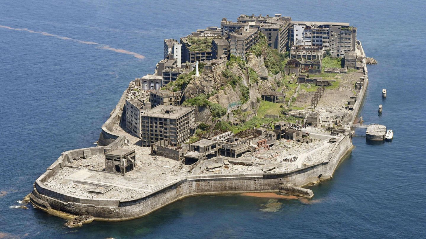 Lost Places: „Hashima Island“: Japans verlassene Insel, auf der Endzeitstimmung herrscht
