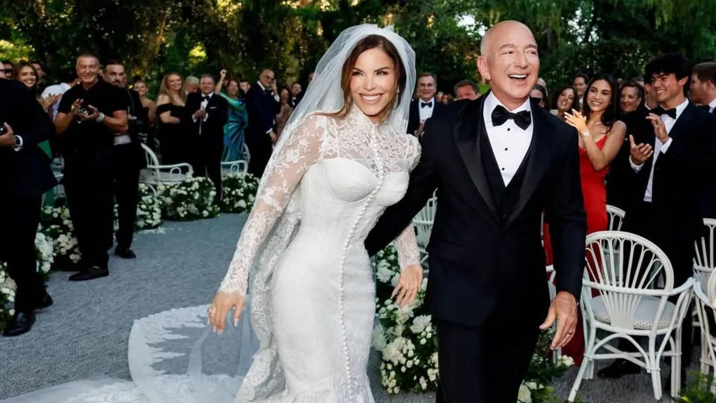 Hochzeit mit Jeff Bezos: Der Brautlook von Lauren Sánchez – als Vorbild diente ein Filmstar
