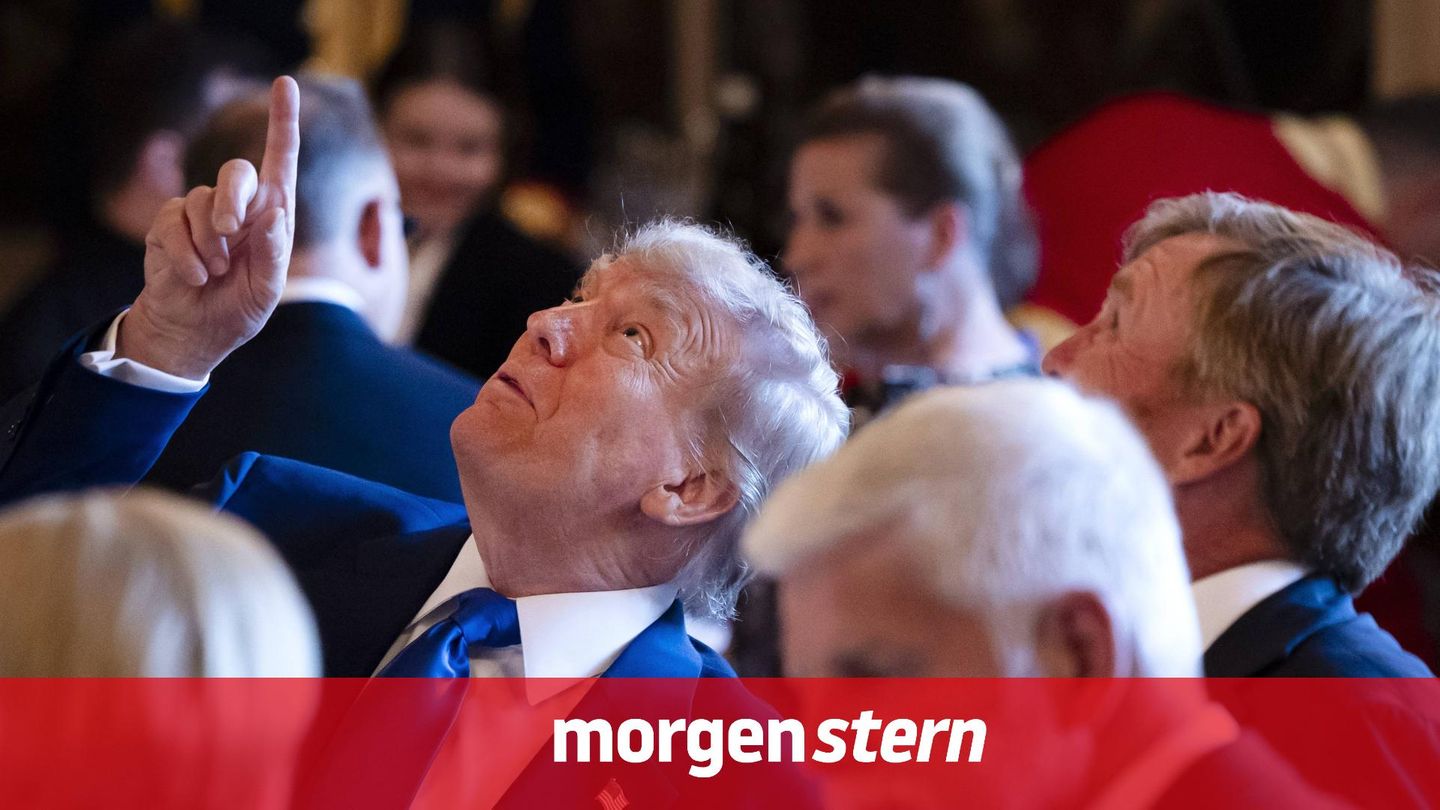 morgen|stern: Vorsicht, Rutschgefahr! Wie man sich in Trumps Herz schleimt. Die Lage am Morgen