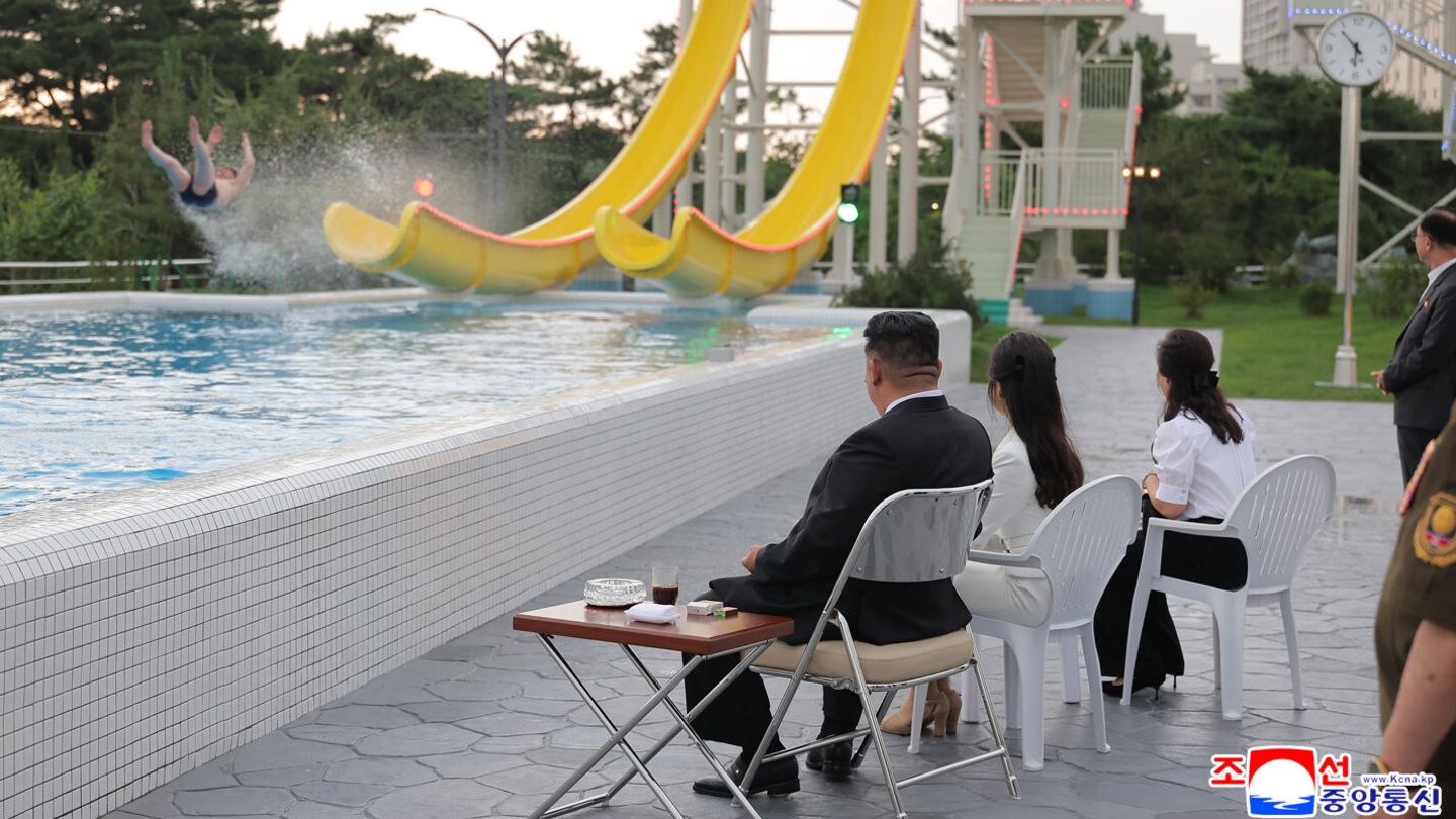 Nordkorea: Kim Jong Un will Urlauber locken – mit einer Wasserrutsche