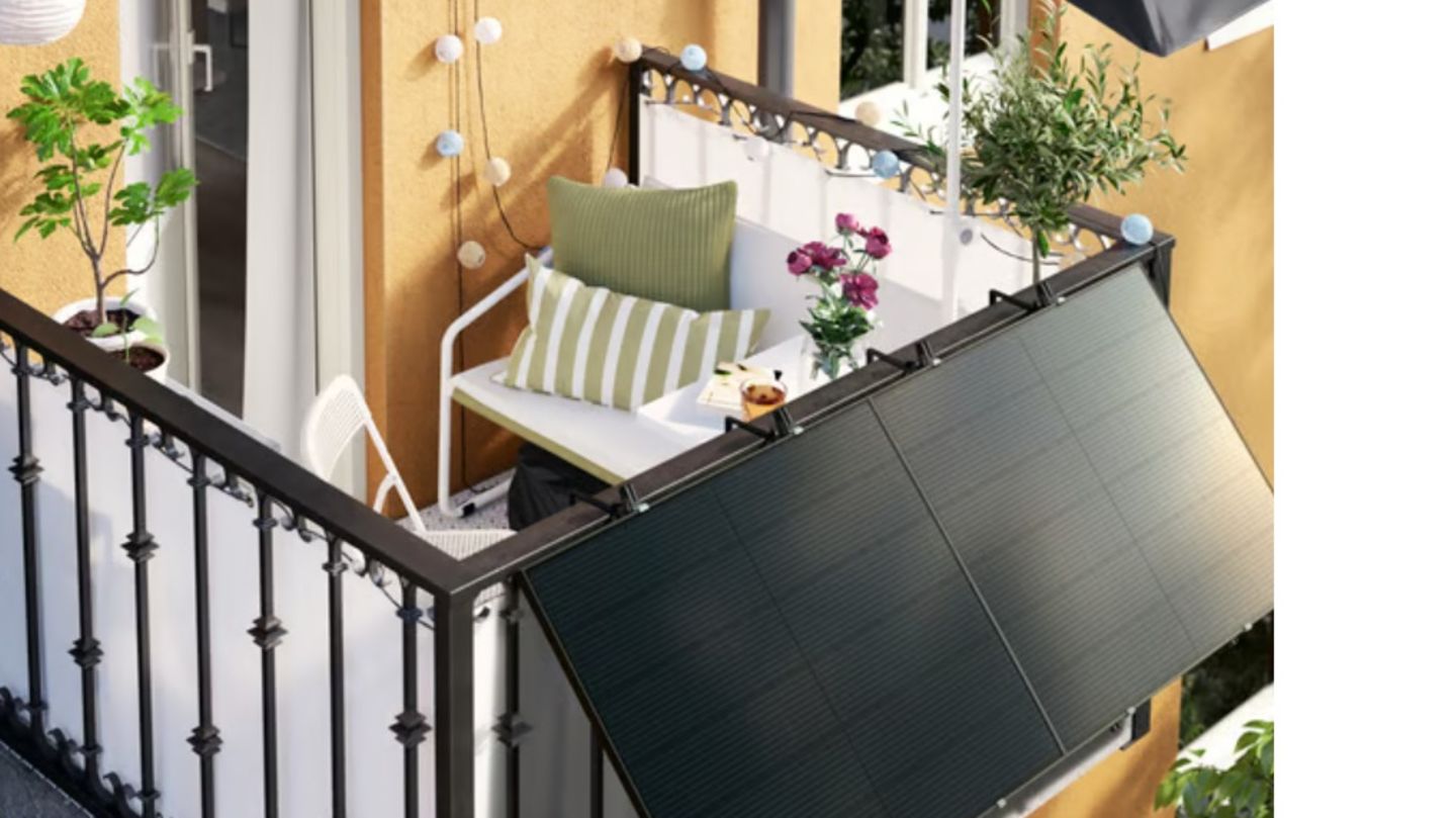 Energiewende: Balkonkraftwerke nun auch von Ikea – Möbelriese heizt den Solartrend an