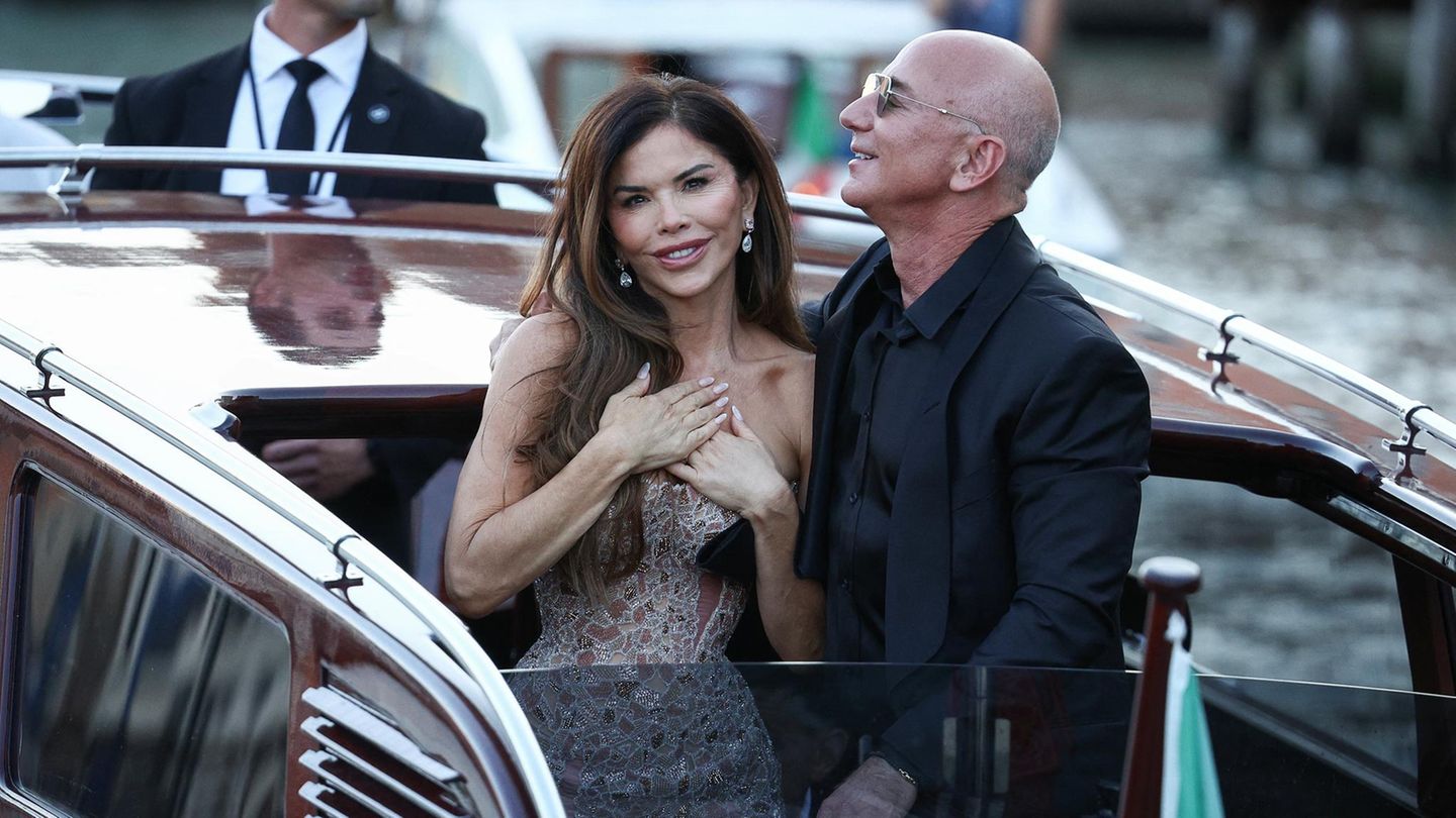 Hochzeit in Venedig: Endloser Party-Marathon: Lauren Sánchez und Jeff Bezos feiern Pyjama-Sause