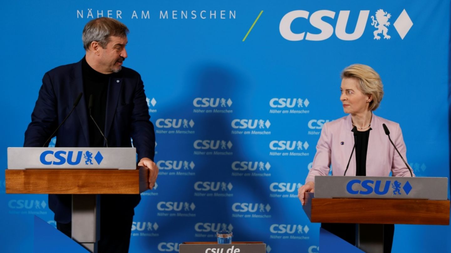 Söder zu Besuch in Brüssel – Treffen mit von der Leyen und Rutte