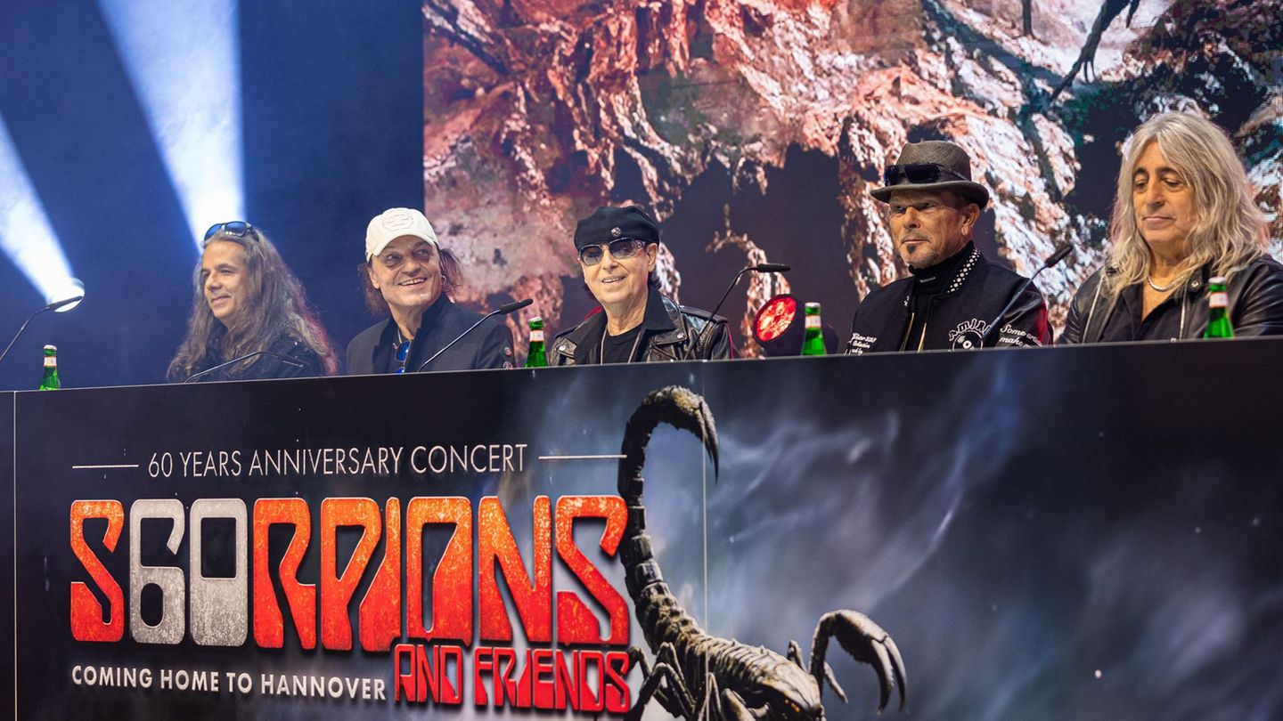 Ehrung zum Jubiläum: Legendäre Rockband Scorpions erhält eigene Briefmarken