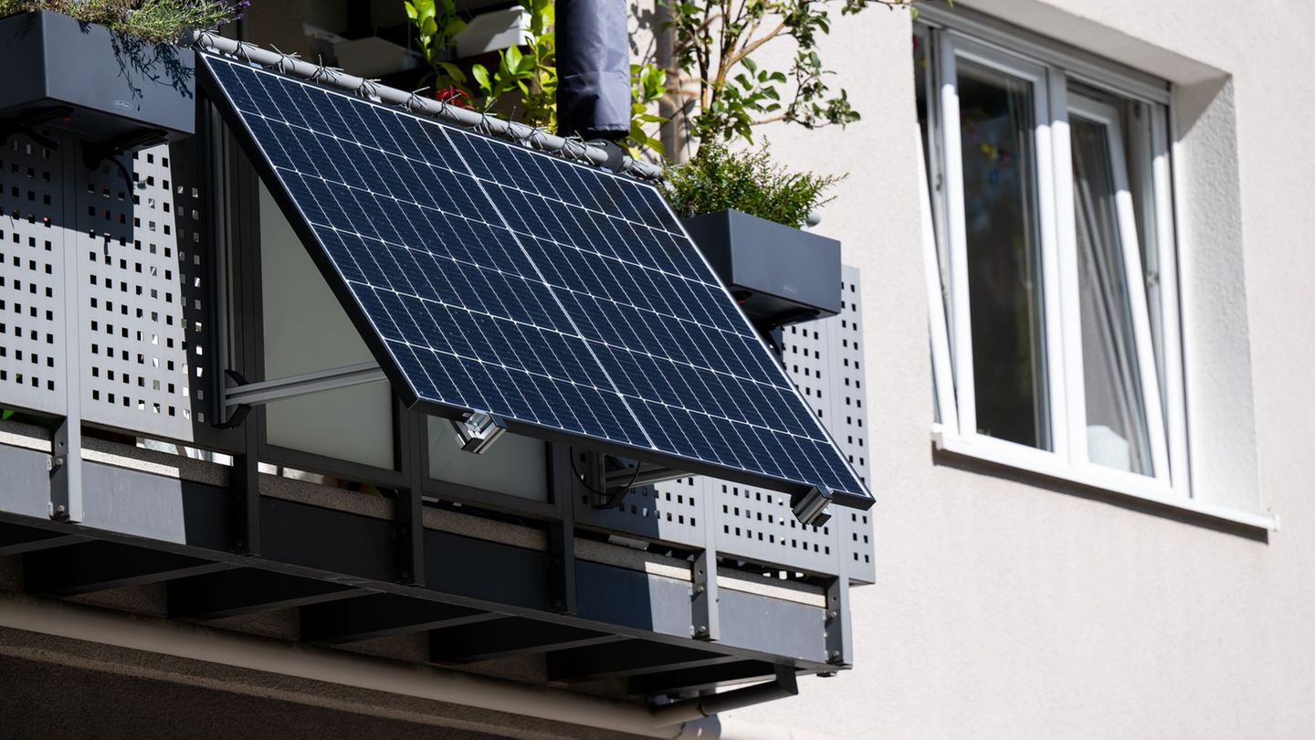 Energie: Mehr als 33.000 neue Balkonkraftwerke in Bayern